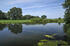 Teich im Park Groß Siemen