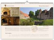 Burg Spantekow im Kalender 2018