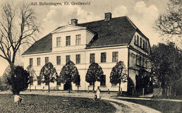 Historische Ansicht Gutshaus Adlig Boltenhagen 1928 aus der Sammlung A. Kobsch, Stralsund