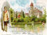 Historische Postkarte Schloss Basedow