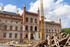 Herrenhaus (Schloss) Broock während der Bauarbeiten 2024