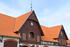 Gut Carlsdorf - Detail des Stallgebäudes im baltischen Stil 2022