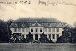Historische Ansicht, 1912, Gutshaus Dobbin