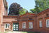 Verbindungsbau Herrenhaus und Kavaliershaus, Durchgang zum Park