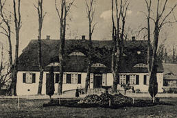Historische Ansicht Gutshaus Fahren 1914; aus der Sammlung A. Kobsch, Stralsund