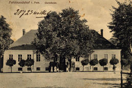 Historische Ansicht Gutshaus Ferdinandshof 1911 aus der Sammlung A. Kobsch, Stralsund