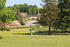 Park mit Blick auf die Stadt Gützkow