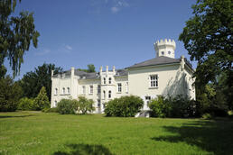Parkseite Herrenhaus (Schloss) Hohendorf 2011