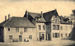 Historische Ansicht 1912 Gutshaus Kaiseritz aus der Sammlung A. Kobsch, Stralsund