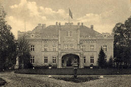 Historische Ansicht Gutshaus Körchow 1914; aus der Sammlung A. Kobsch, Stralsund