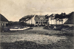 Historische Ansicht Gutshof Neuhaus 1914 aus der Sammlung A. Kobsch, Stralsund