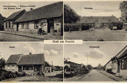 Historische Ansichtskarte Peeselin; aus der Sammlung A. Kobsch, Stralsund