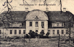 Historische Ansicht des Herrenhauses Sarow 1911 aus der Sammlung A. Kobsch, Stralsund