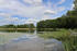 Der "Große See" 2023; angrenzend an den Park