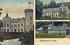 Historische Postkarte Schloss, Forsthaus und Gewächshaus Schlemmin aus der Sammlung A. Kobsch, Stralsund