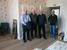 Gruppenfoto mit Herrn Chinni, Herrn Rathje (GMB-Beratung), Herrn Winzeler und Bauleiter Manzke