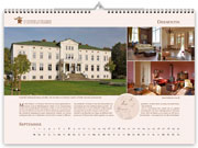 Dersentin manor house in calendar 2021