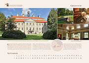 Schloss Griebenow im Kalender 2019