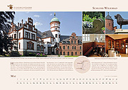 Schloss Wiligrad im Kalender 2019