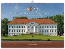 Kalender Gutshäuser und Schlösser 2023 im A3 Format