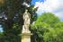 Statue der Göttin Flora im Schlosspark Karlsburg 2024