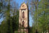 Glockenturm der Katholischen Kirche St. Helena und St. Andreas im Schlosspark Ludwigslust